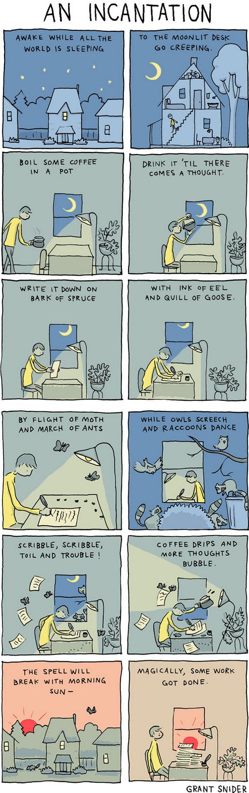 Cartoon: “An Incantation” – TVWriter.Com
