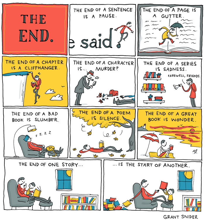 Cartoon: The End – TVWriter.Com